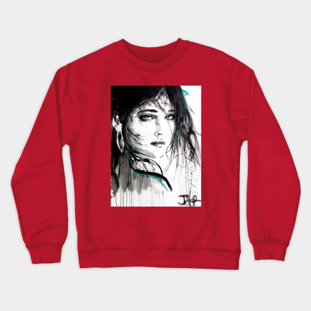 Ingenue Crewneck Sweatshirt by Loui Jover 